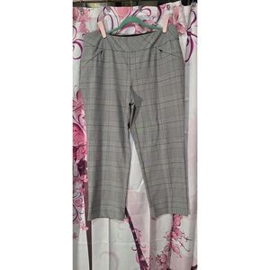 Investment Petites Size 14 Petite Plaid Dress Pants